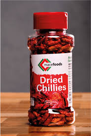 Mace African Birds Eye Chilli Whole 50G